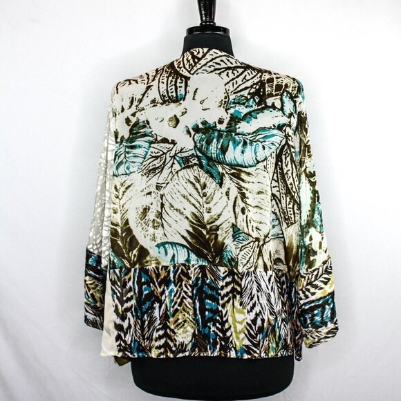 Chico's Travelers Sheer Open Front Cardiga… - Picture 3 of 7